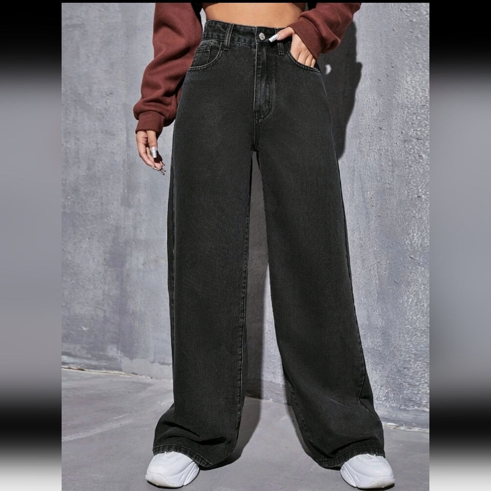 Shein wide leg jeans